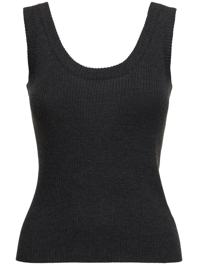 Brunello Cucinelli Wool & Cashmere Knit Tank Top 1