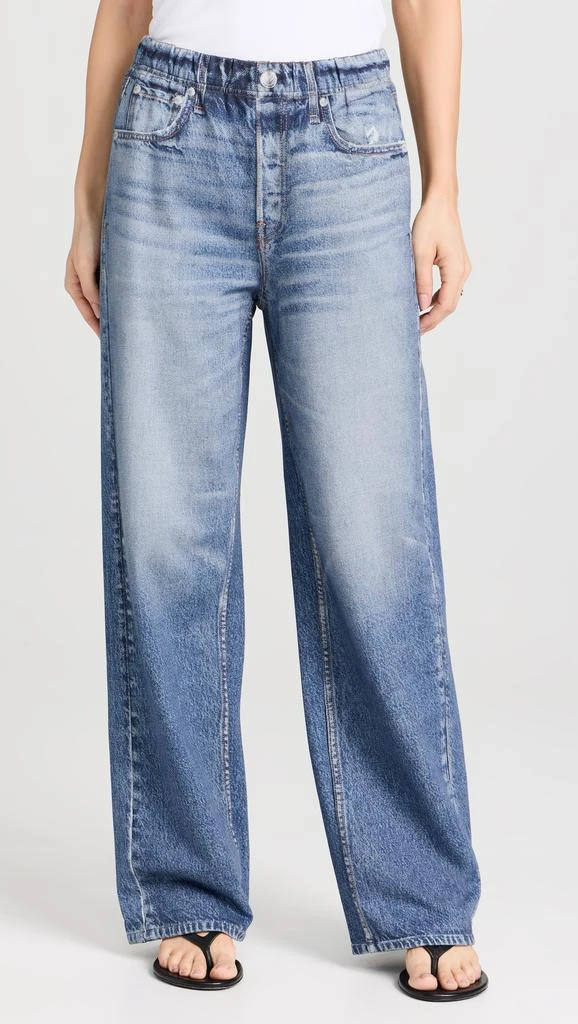 Rag & Bone Miramar Wide Leg Sweatpants 1