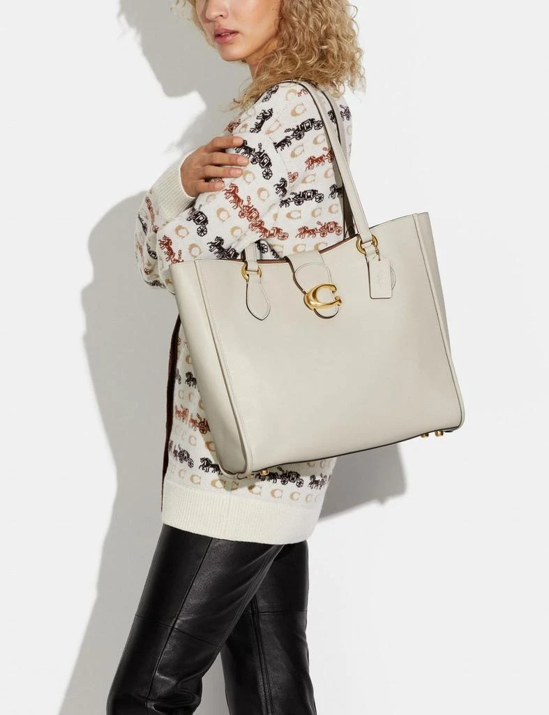 Coach Soft calf leather Tabby tote 4