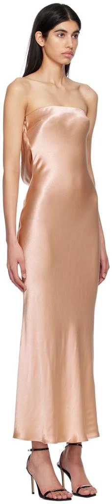 Bec & Bridge Gold Moon Dance Strapless Midi Dress 2