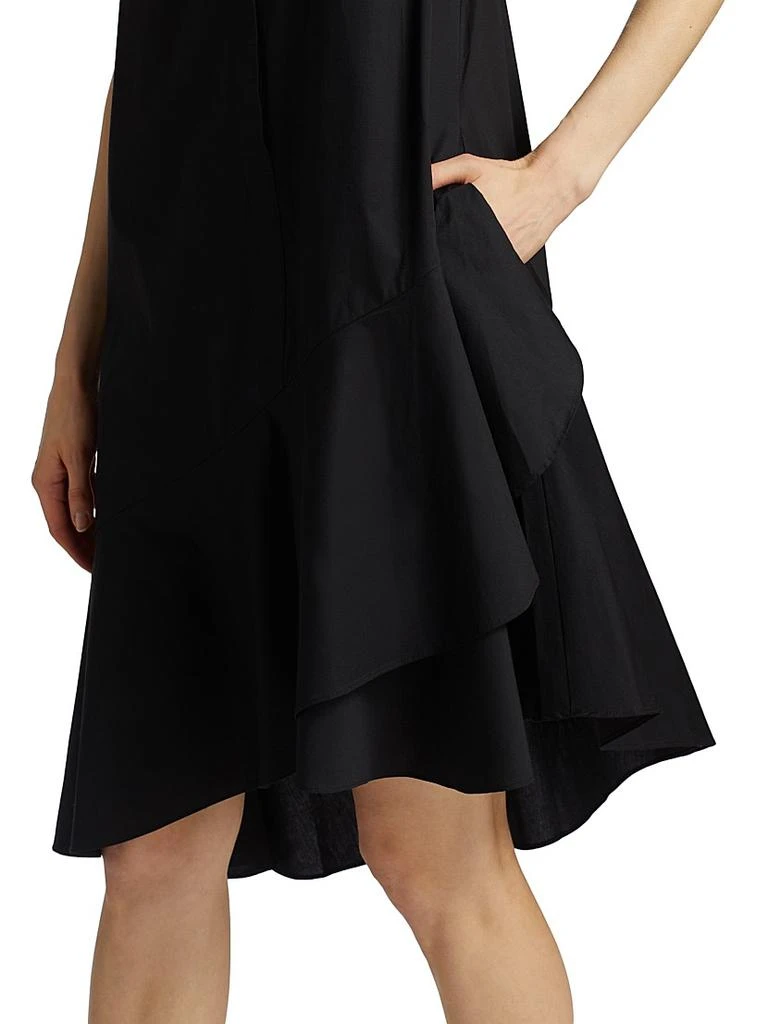 Monique Asymmetric Cotton Poplin Shirtdress  On Sale Now with Up to 63%  Off | Discover Exclusive Deals & Savings at BeyondStyle  Authentic Kobi  Halperin collared|sleeveless|a-line|solid|women's|dresses|women's  apparel|Women's|mini-length|modern with ...