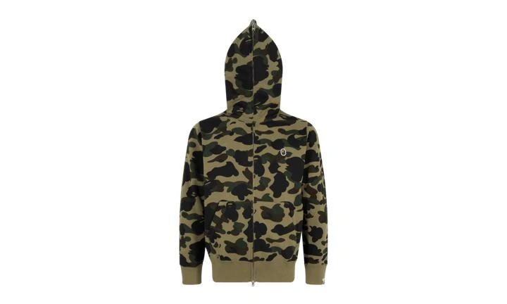 Bape Bape 1st Camo One Point Full Zip Hoodie 4