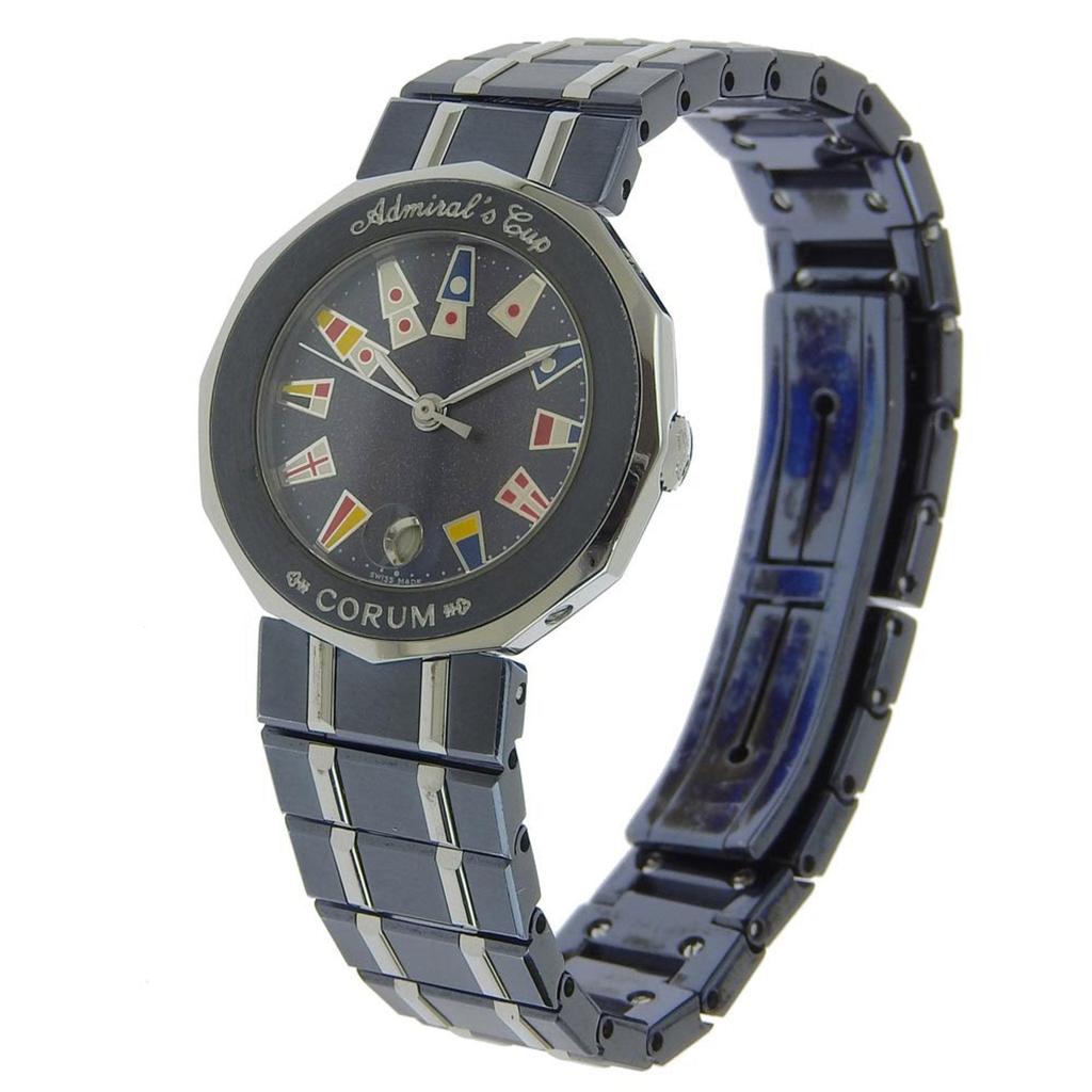 Corum Navy  Stainless Steel Wristwatch (Pre-Owned)