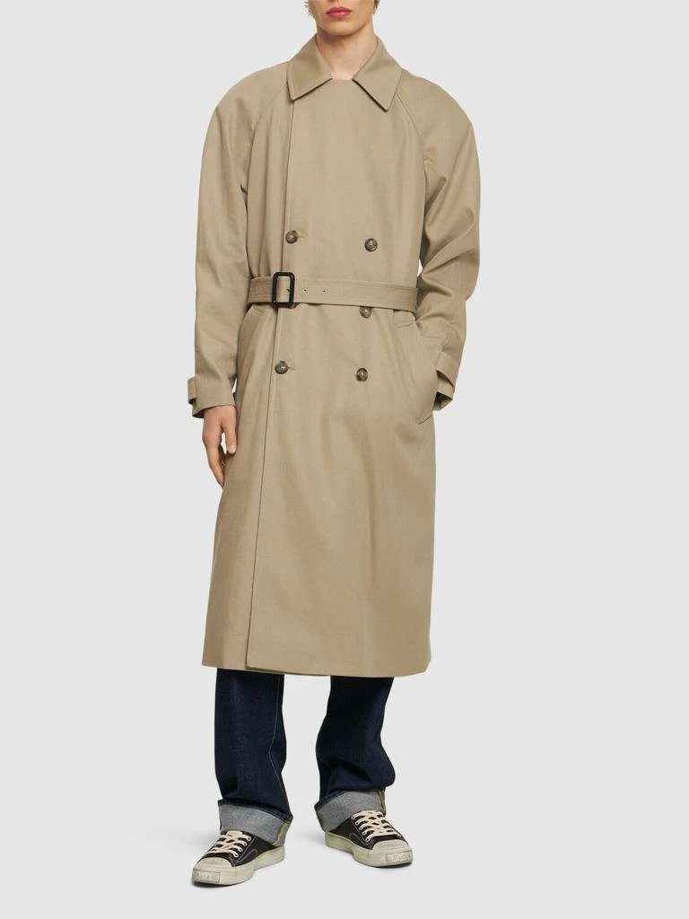 A.P.C. Cotton & Wool Trench Coat 3