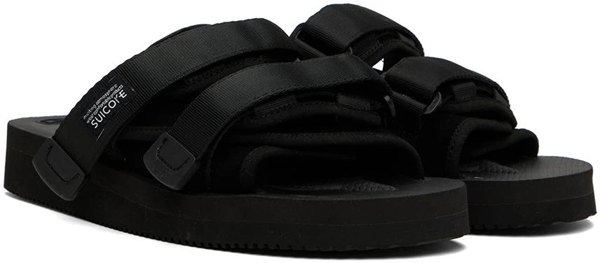 Suicoke Black MOTO-VS Sandals 4
