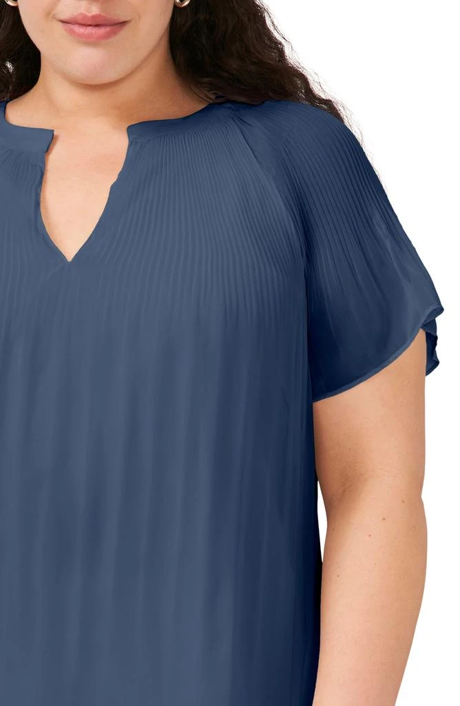 Halogen Pleated Chiffon Top 3