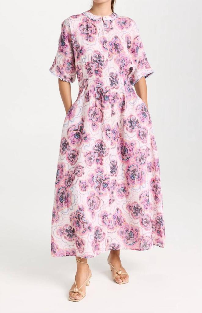 CHUFY Horus Maxi Dress In Mikkel Cream