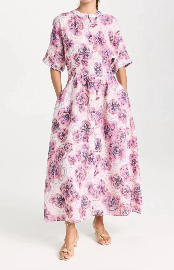 CHUFY Horus Maxi Dress In Mikkel Cream 1