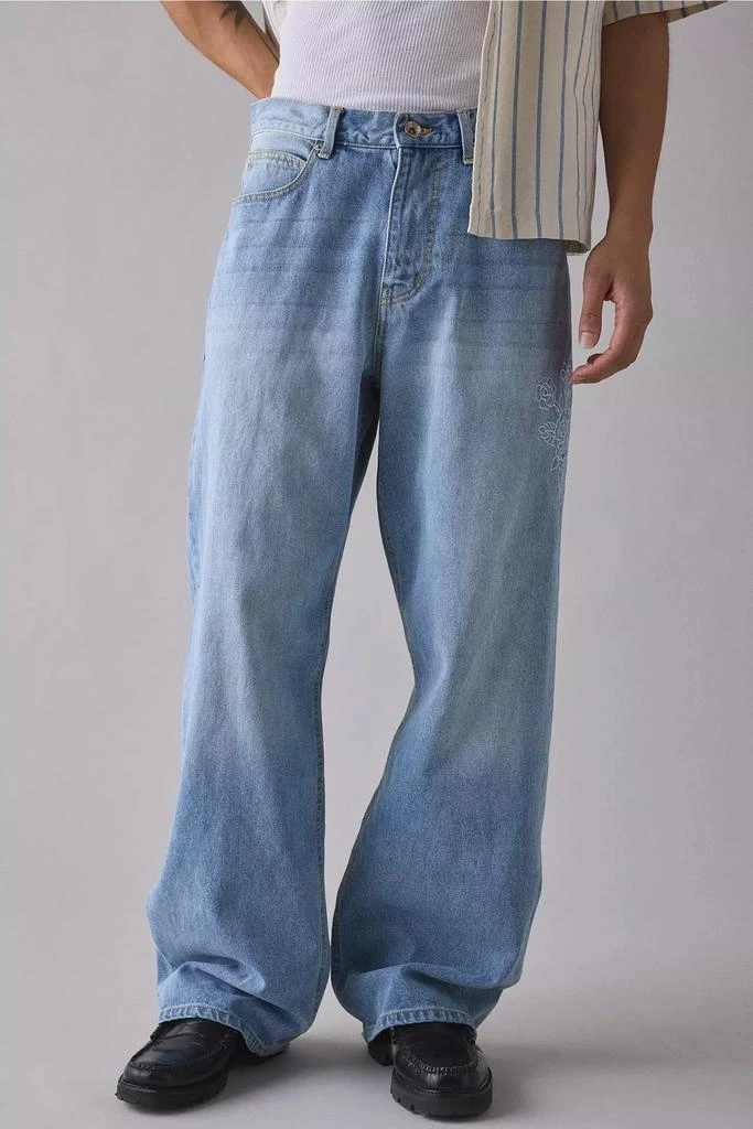 BDG BDG Nitro Floral Chainstitched Baggy Fit Jean