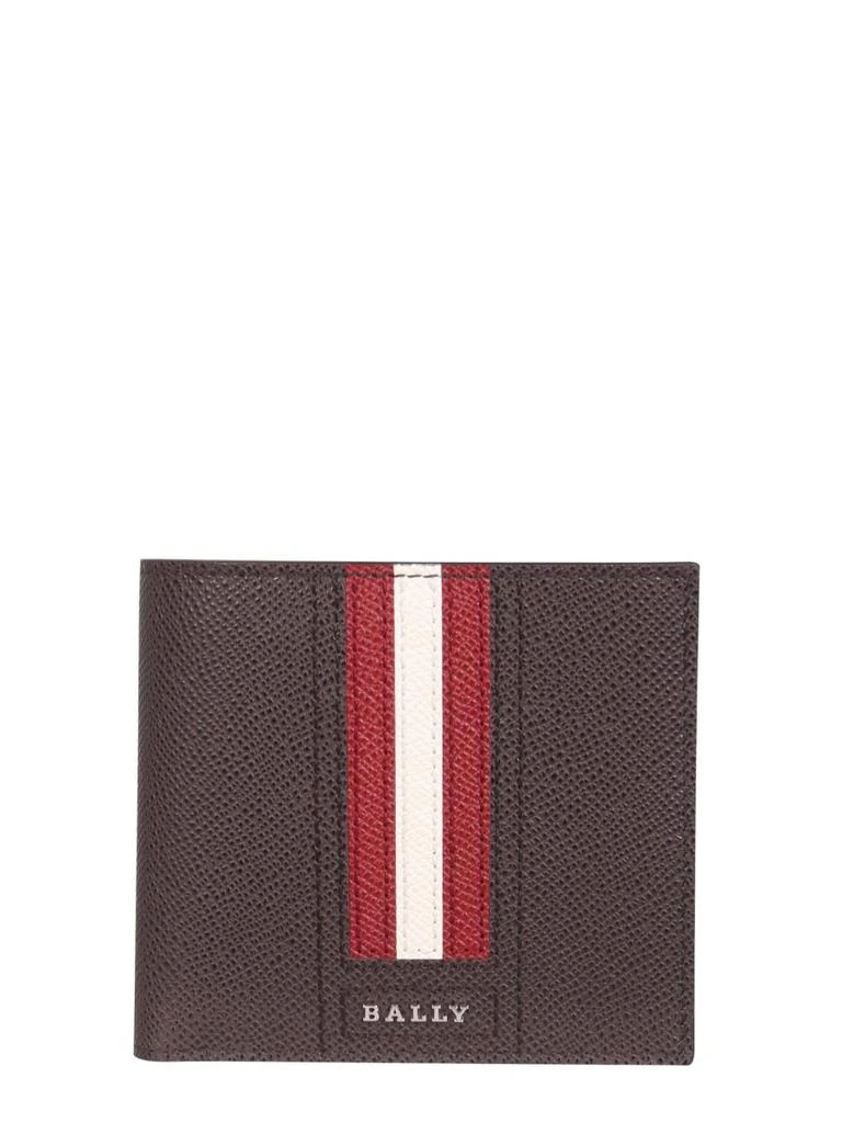 Bally Bally Trasa Logo Plaque Bi-Fold Wallet 1