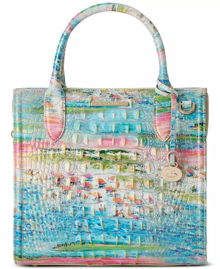 Brahmin Small Caroline Melbourne Leather Satchel 1