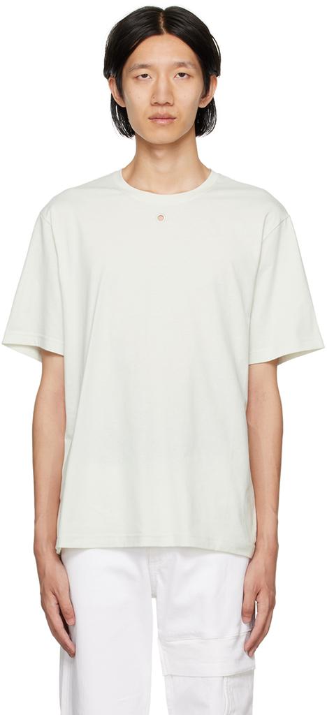 Craig Green Black Flatlock Lace T-Shirt - T-Shirts - Compare