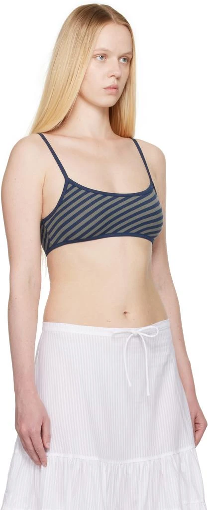 Paloma Wool Navy Chee Bralette Top 2