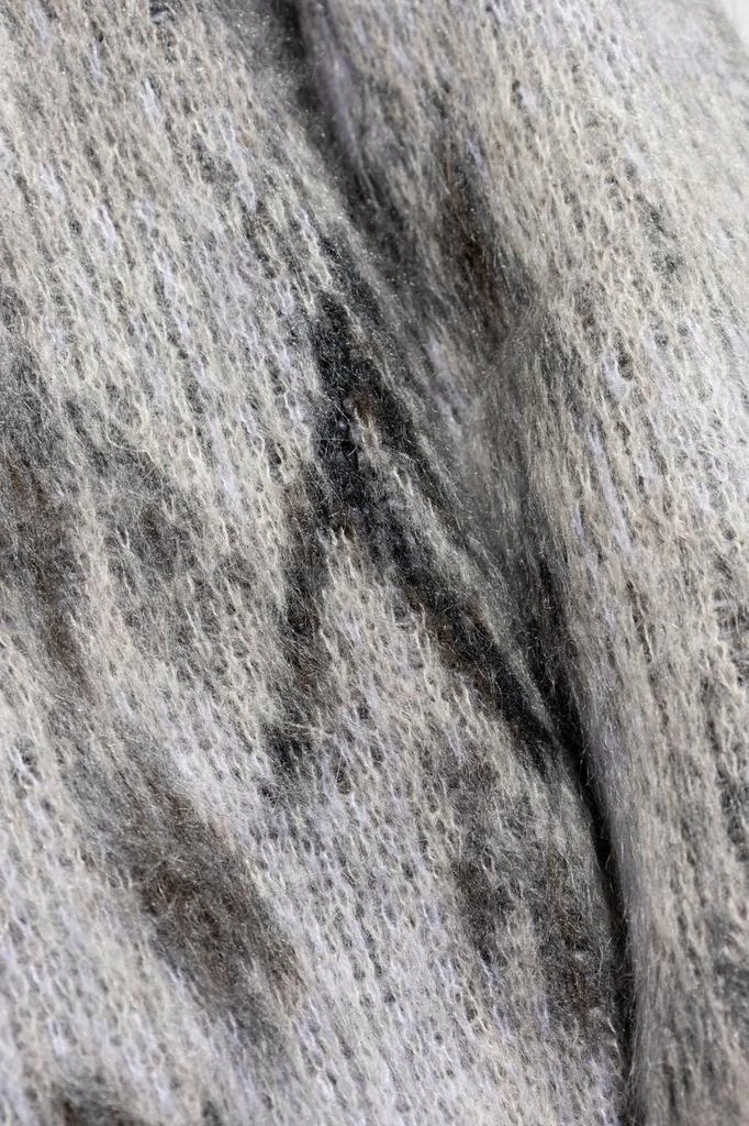 The Attico The Attico Crewneck Mohair Finish Sweater 4