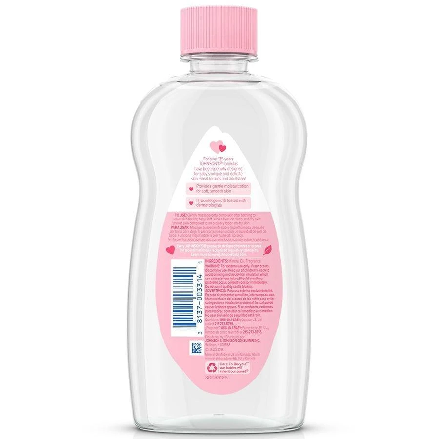 Johnson's Baby Mineral Oil, Original Original 4