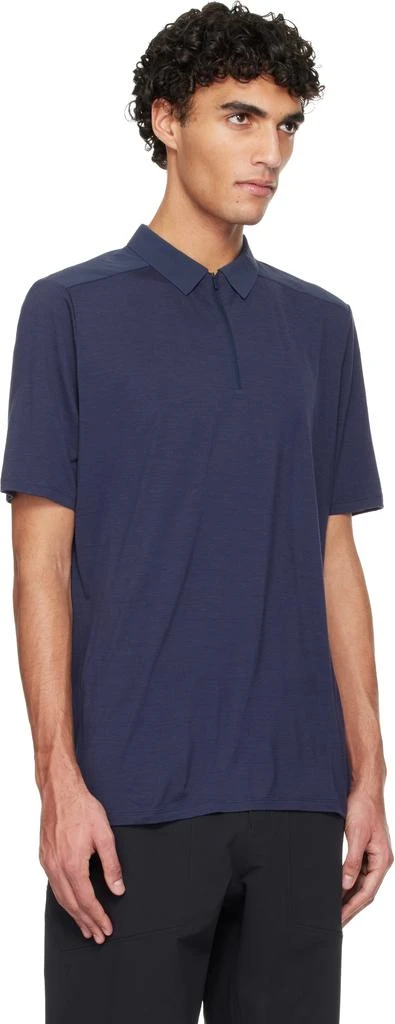 Veilance Navy Frame SS Polo 2