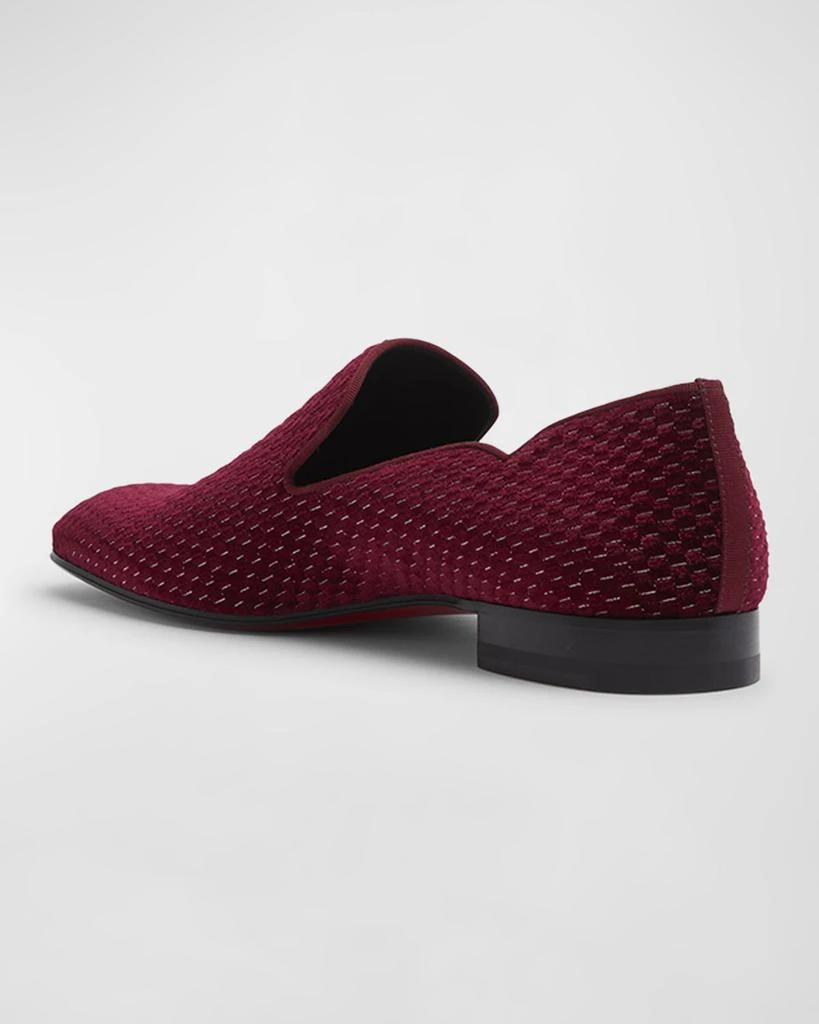 Christian Louboutin Men's Dandy Chick Orlato Velvet Loafers 3