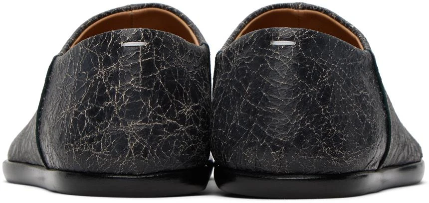 MAISON MARGIELA Black Tabi Babouches Loafers 2