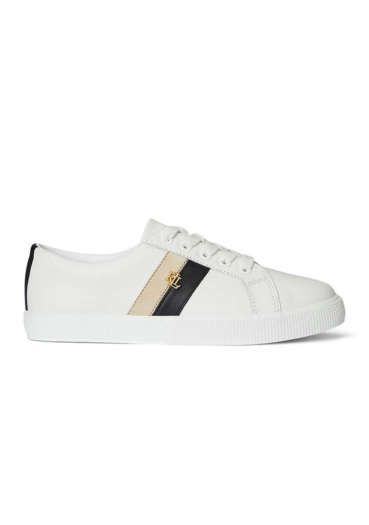 Ralph Lauren Janson II Color-Blocked Leather Sneakers 2