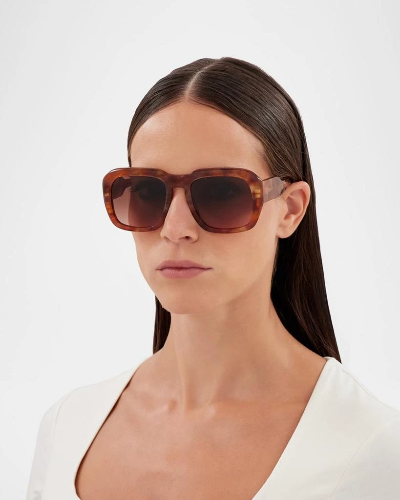 Chloé Round Acetate Sunglasses 4