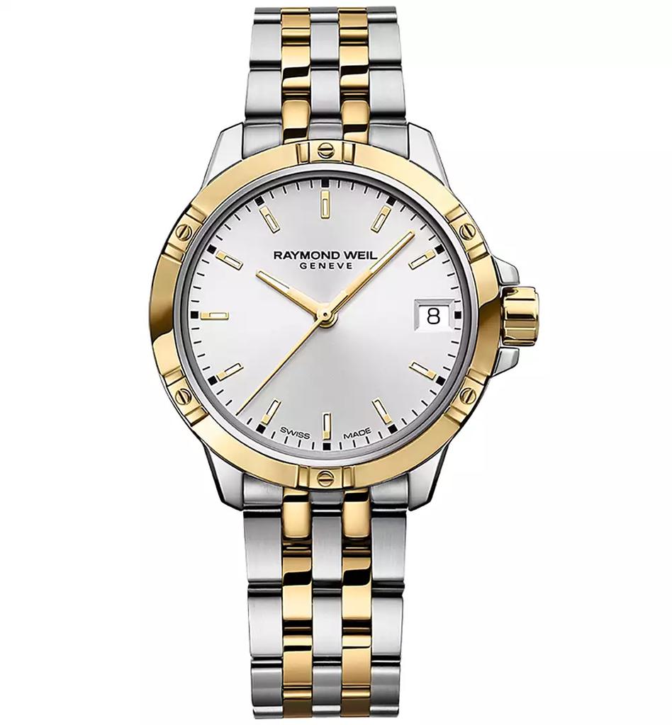 Raymond Weil Women's Swiss Tango Quartz Two-Tone Stainless Steel Bracelet Watch 30mm
