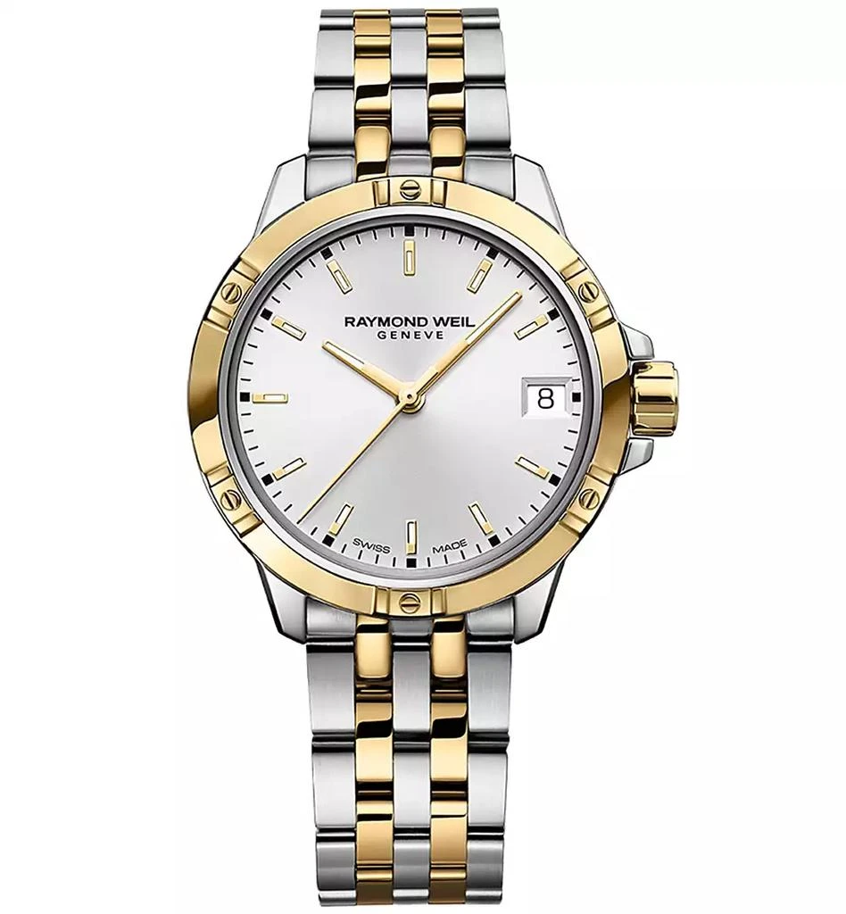 Raymond Weil Women's Swiss Tango Quartz Two-Tone Stainless Steel Bracelet Watch 30mm 1
