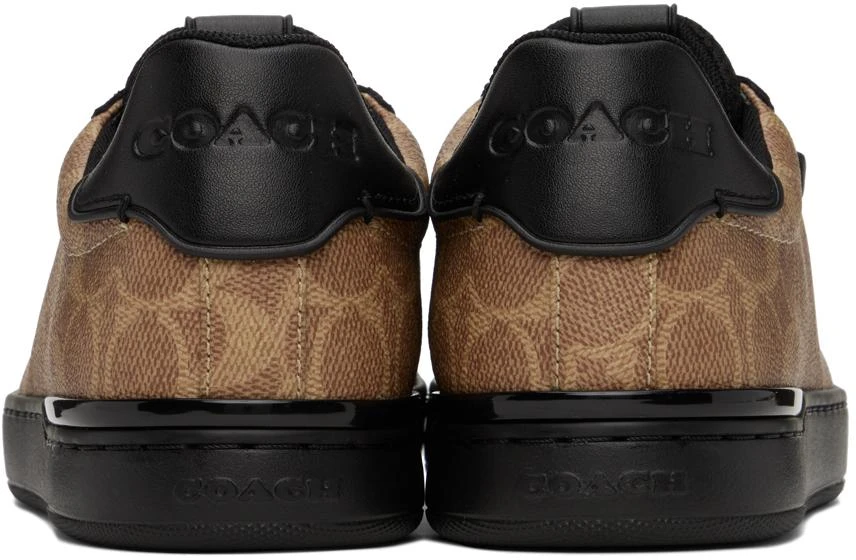 Coach 1941 Tan & Black Lowline Low Top Sneakers 2