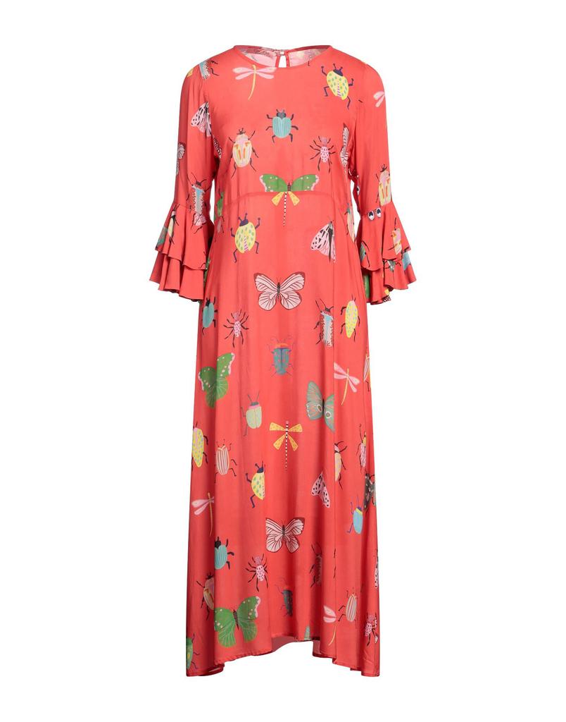 ROSE' A POIS Midi dress
