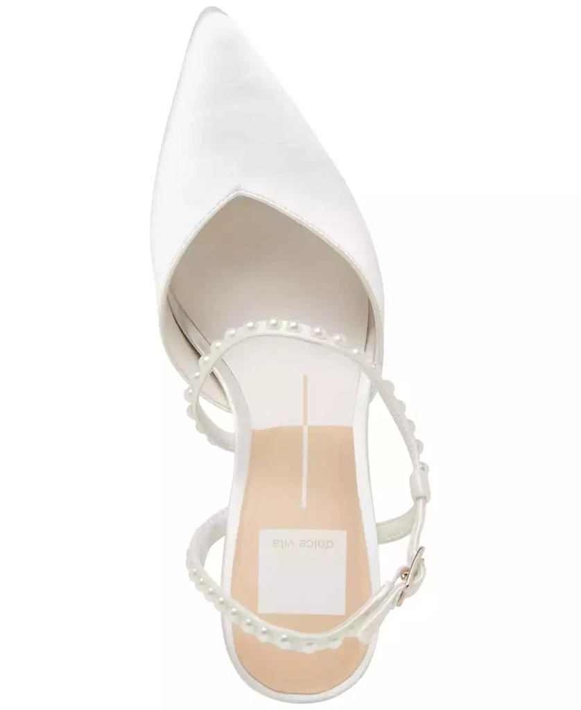Dolce Vita Women's Kamra Pearl Stiletto Pumps 4