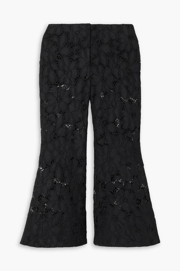Proenza Schouler Cropped corded lace kick-flare pants