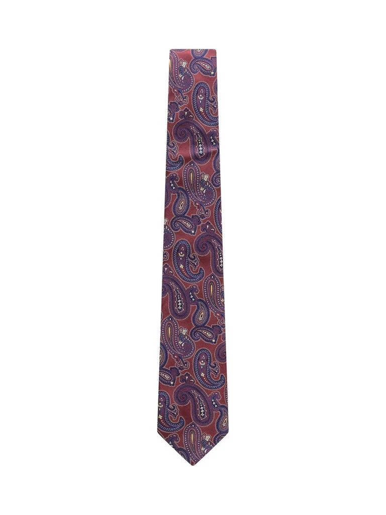ETRO Etro Paisley Jacquard Pointed-Tip Tie 1