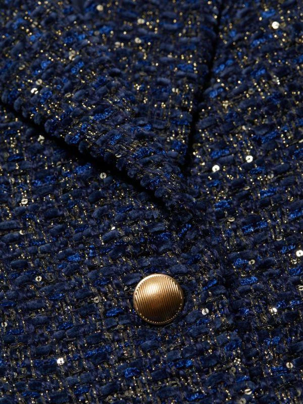 L'Agence Chamberlain Tweed Blazer 5