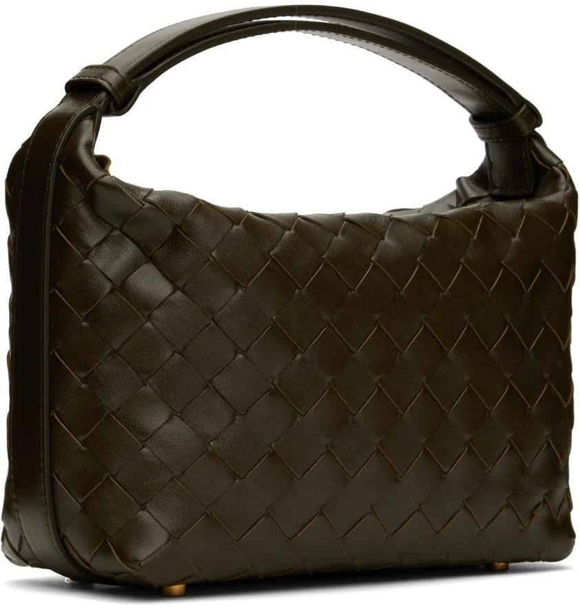 Bottega Veneta Khaki Mini Wallace Bag 3