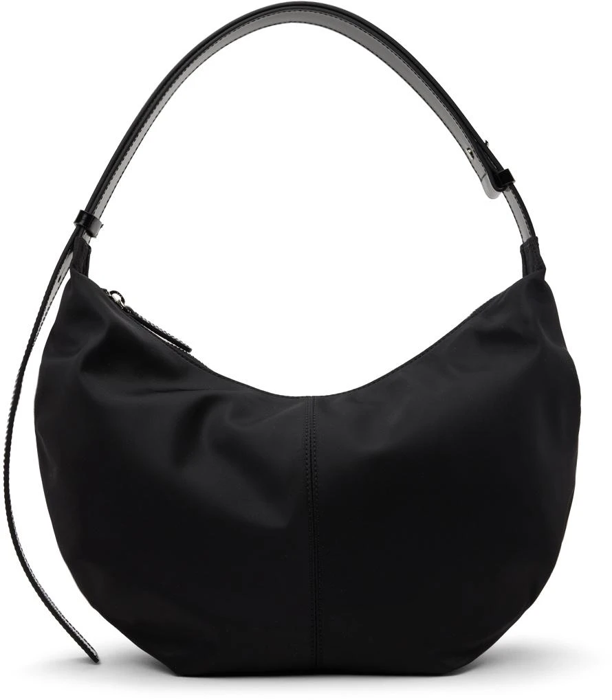 Nothing Written Black Nylon Shoulder Bag 1
