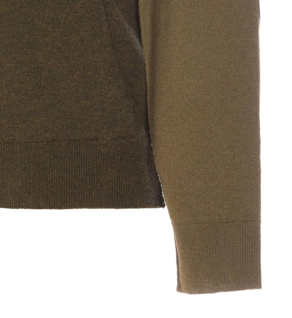 MAISON MARGIELA Maison Margiela Two-Toned Turtleneck Knitted Jumper 3