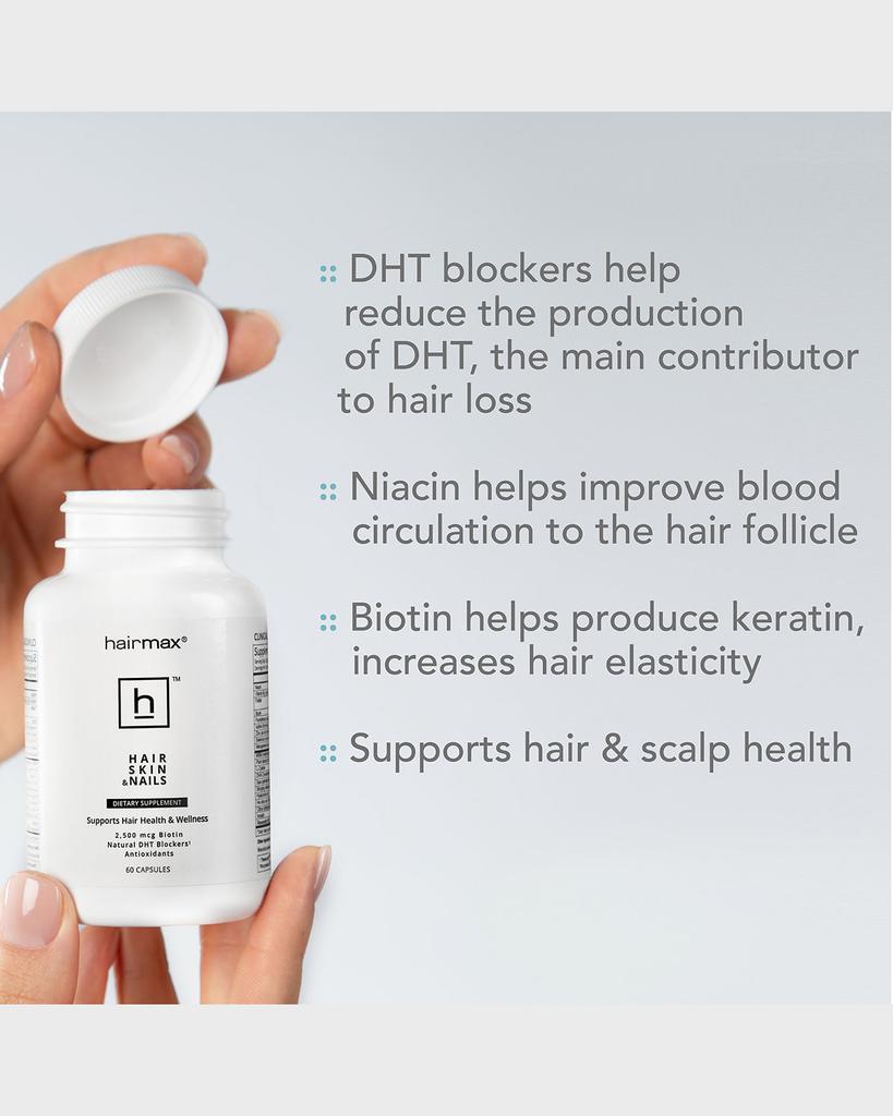 HairMax Dietary Supplements, 60 Capsules