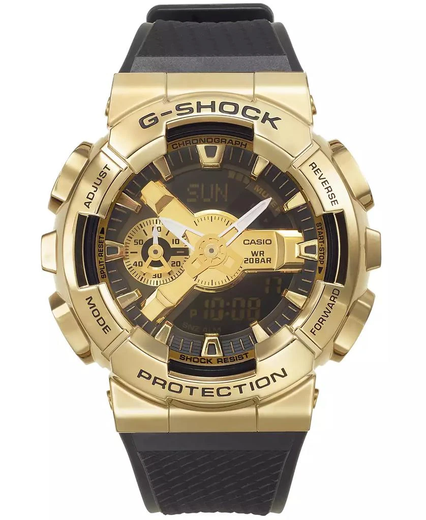 G-Shock Men's Analog-Digital Black Resin Strap Watch 52mm 5