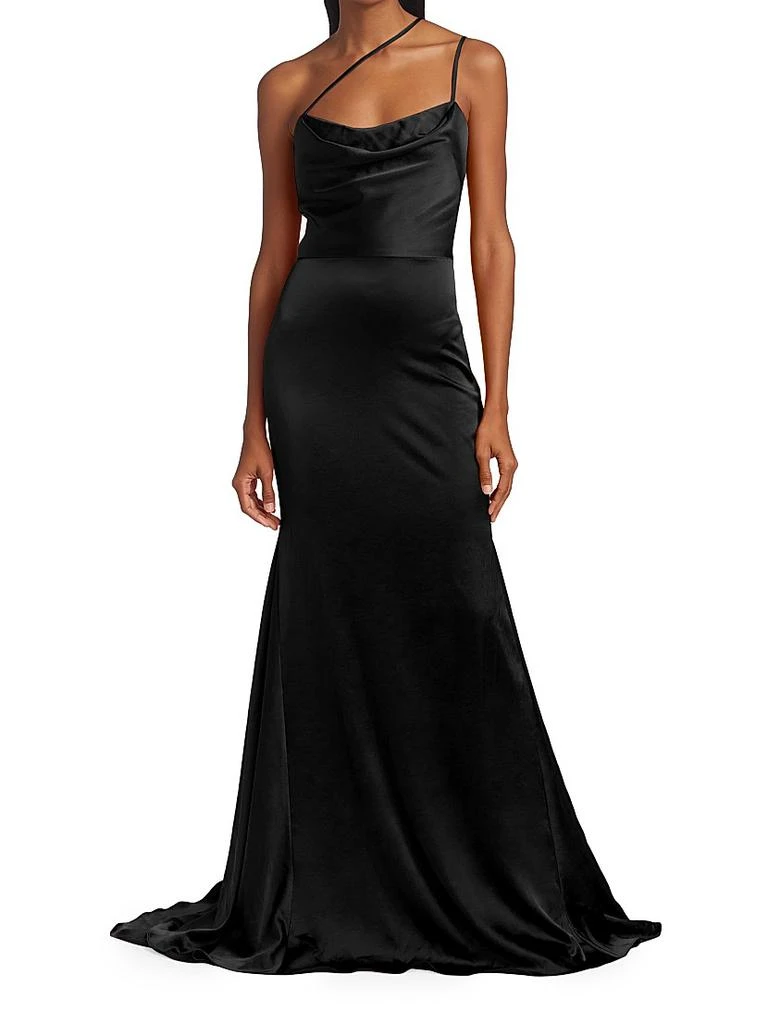 Vera Wang Bride Paulette Satin Mermaid Gown 3