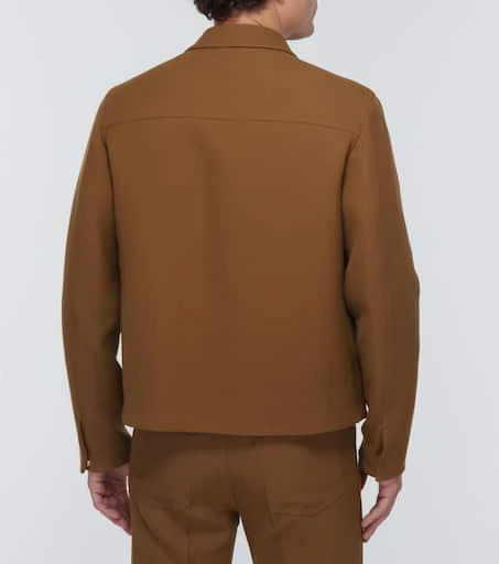 Loro Piana Maurin virgin wool blouson jacket 4