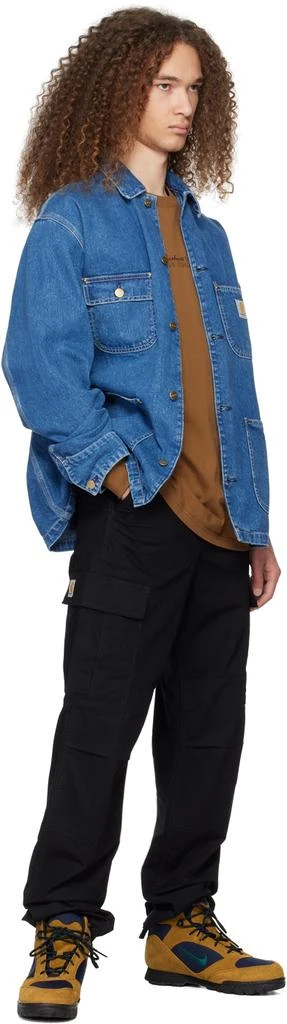 Carhartt WIP Black Regular Cargo Pants 4
