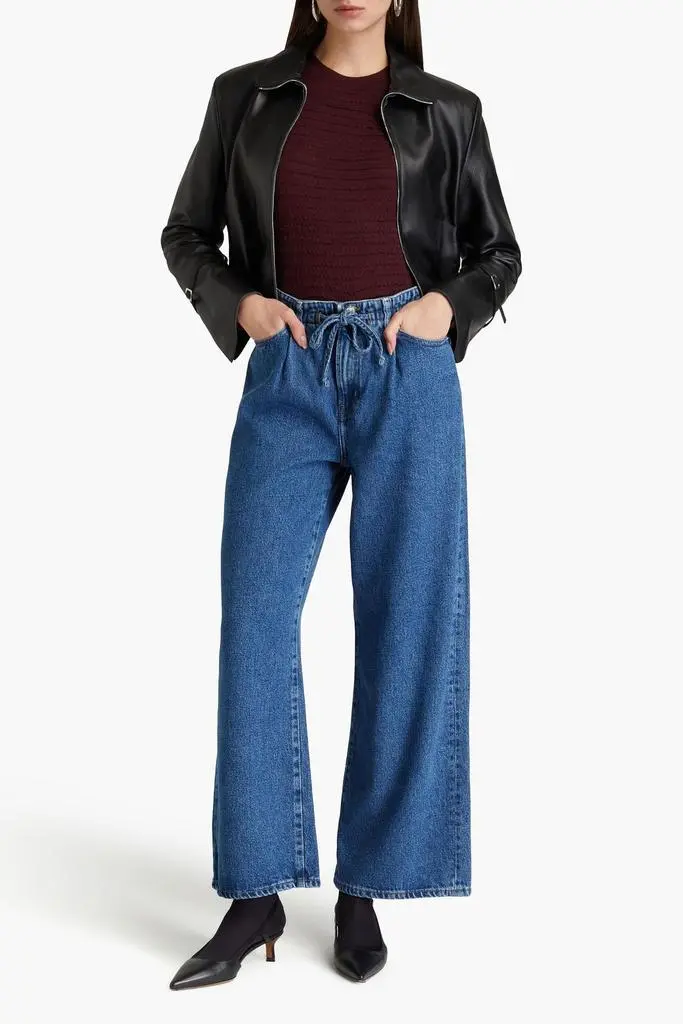 FRAME High-rise wide-leg jeans 2