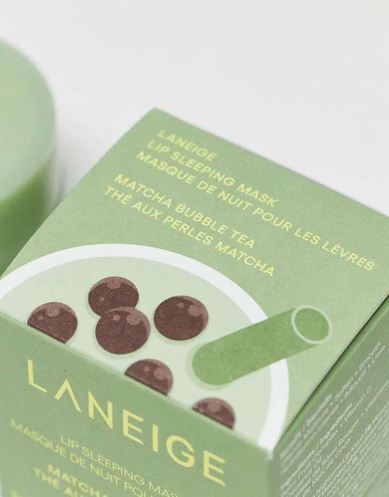 Laneige LANEIGE Lip Sleeping Mask - Matcha Bubble Tea 4