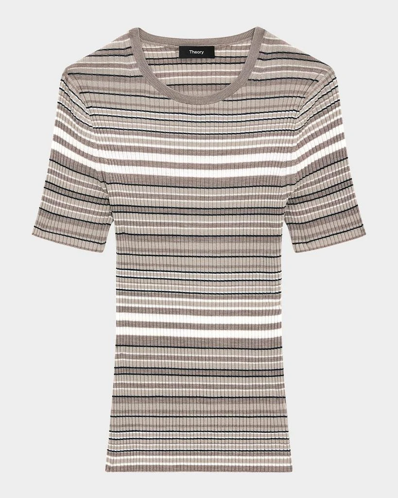 Theory Merino Stripe Tee 1