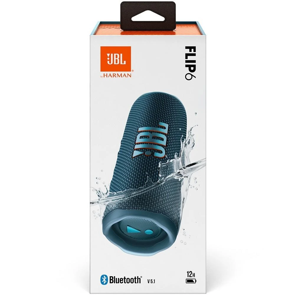 JBL Flip 6 Water-Resistant Wireless Bluetooth Speaker 6