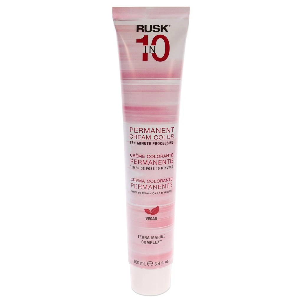 Rusk Permanent Cream Color In10 - 7NN Medium Intense Natural Blonde by  for Unisex - 3.4 oz Hair Color 2
