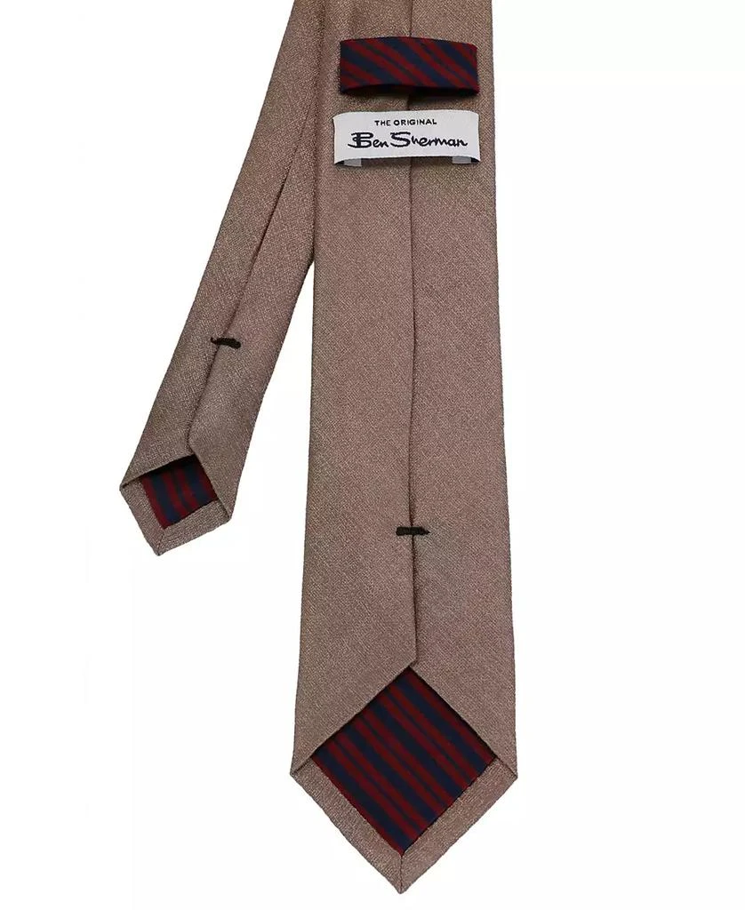 Ben Sherman Men's Solid Silk Tie 3