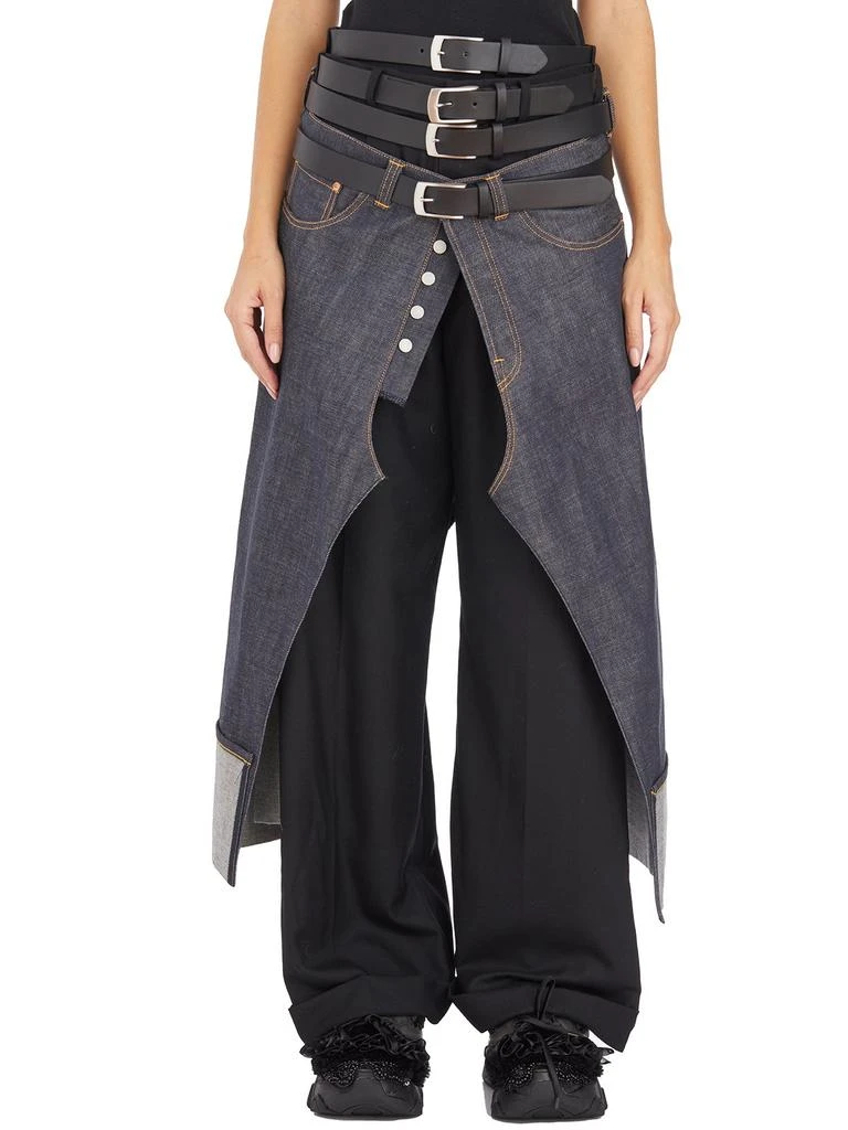 Junya Watanabe Junya Watanabe Layered Belted Pants 1