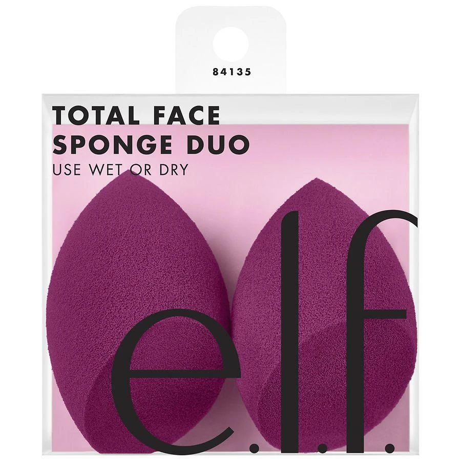 e.l.f. Total Face Sponge Duo 1
