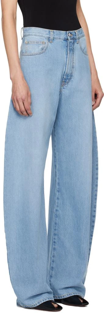 Alaïa Blue Round Jeans 2