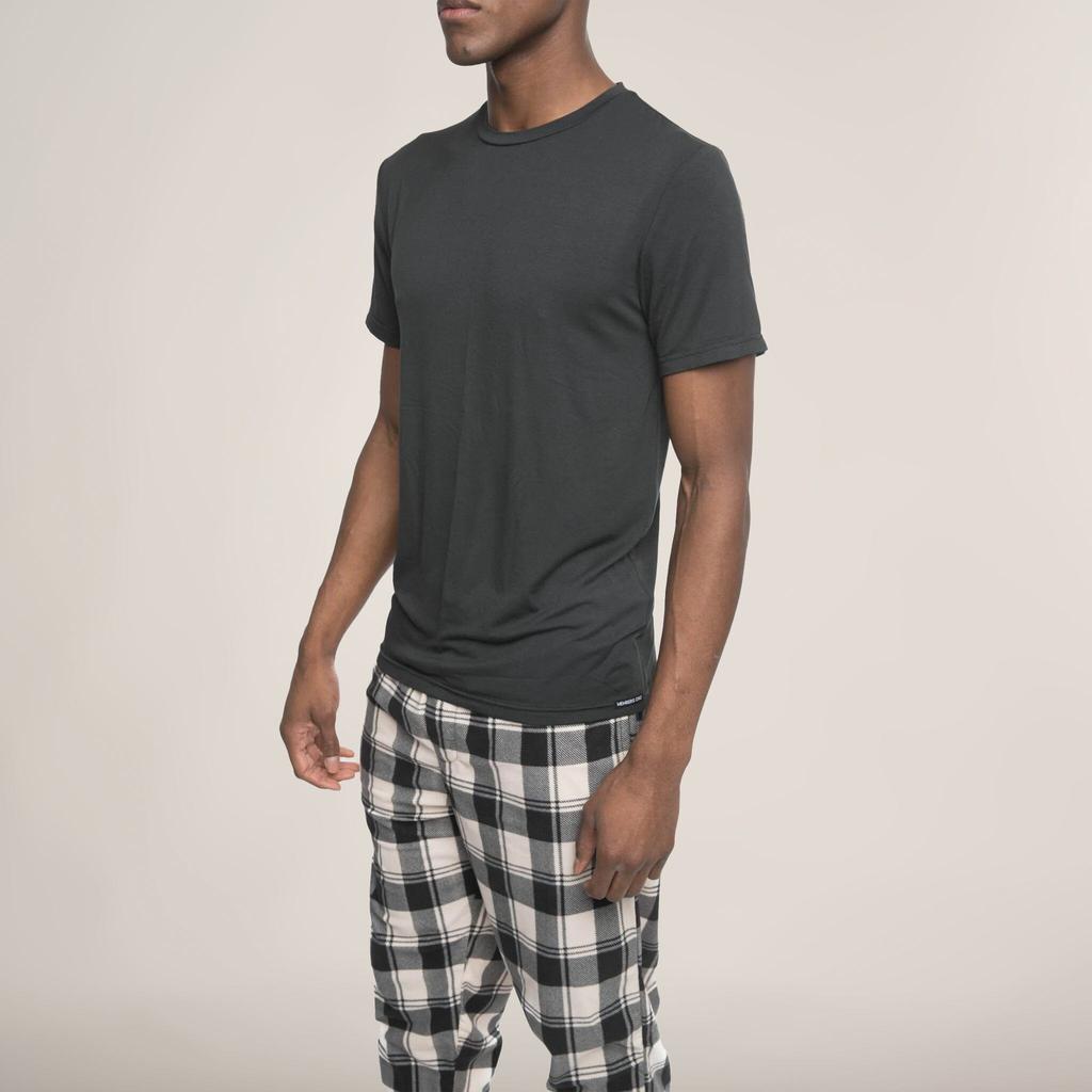Members Only Short Sleeve Bamboo Rayon Sleep Shirt